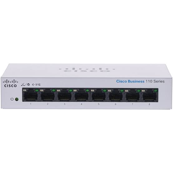 8-port GE Unmanaged Switch CISCO CBS110-8T-D-EU